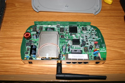 Netgear DG824M circuit board